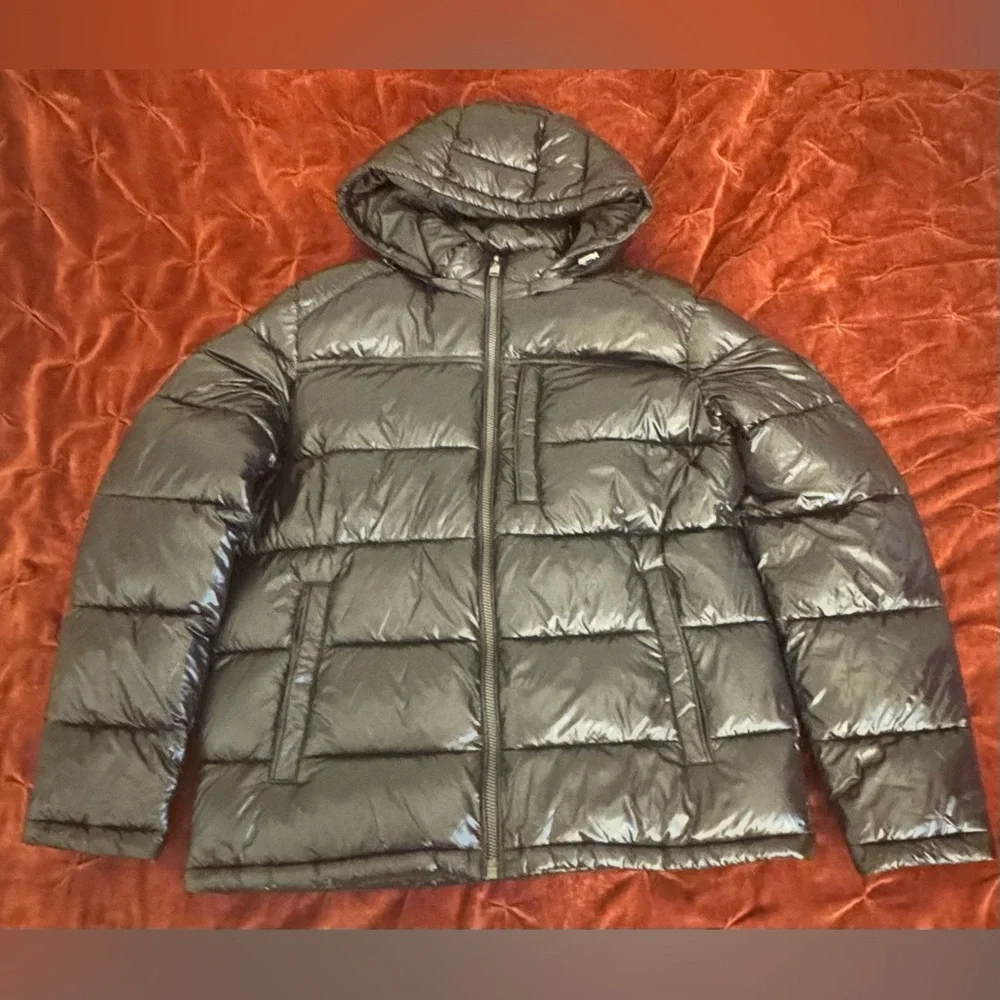 Michael Kors Black Puffer Jacket (M) - Picture 3 of 10